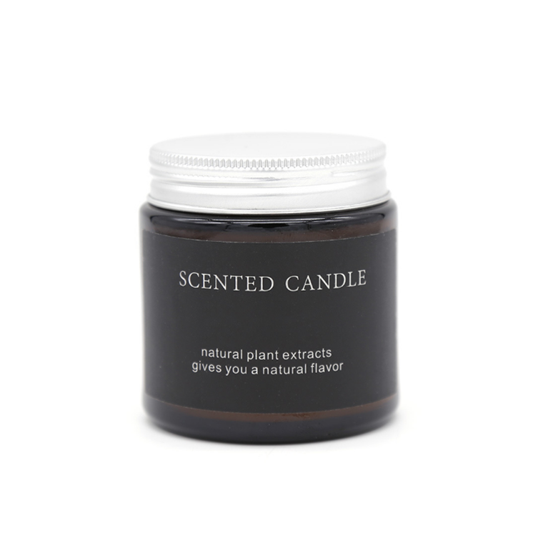 Wholesale various sizes scented candles with metal lid custom private label packaging box UK